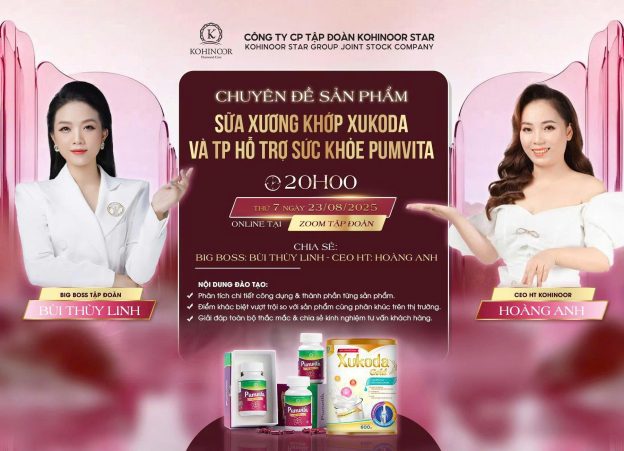 ÄÃ o táº¡o sáº£n pháº©m Sá»¯a Xukoda vÃ  TPBVSK Pumvita